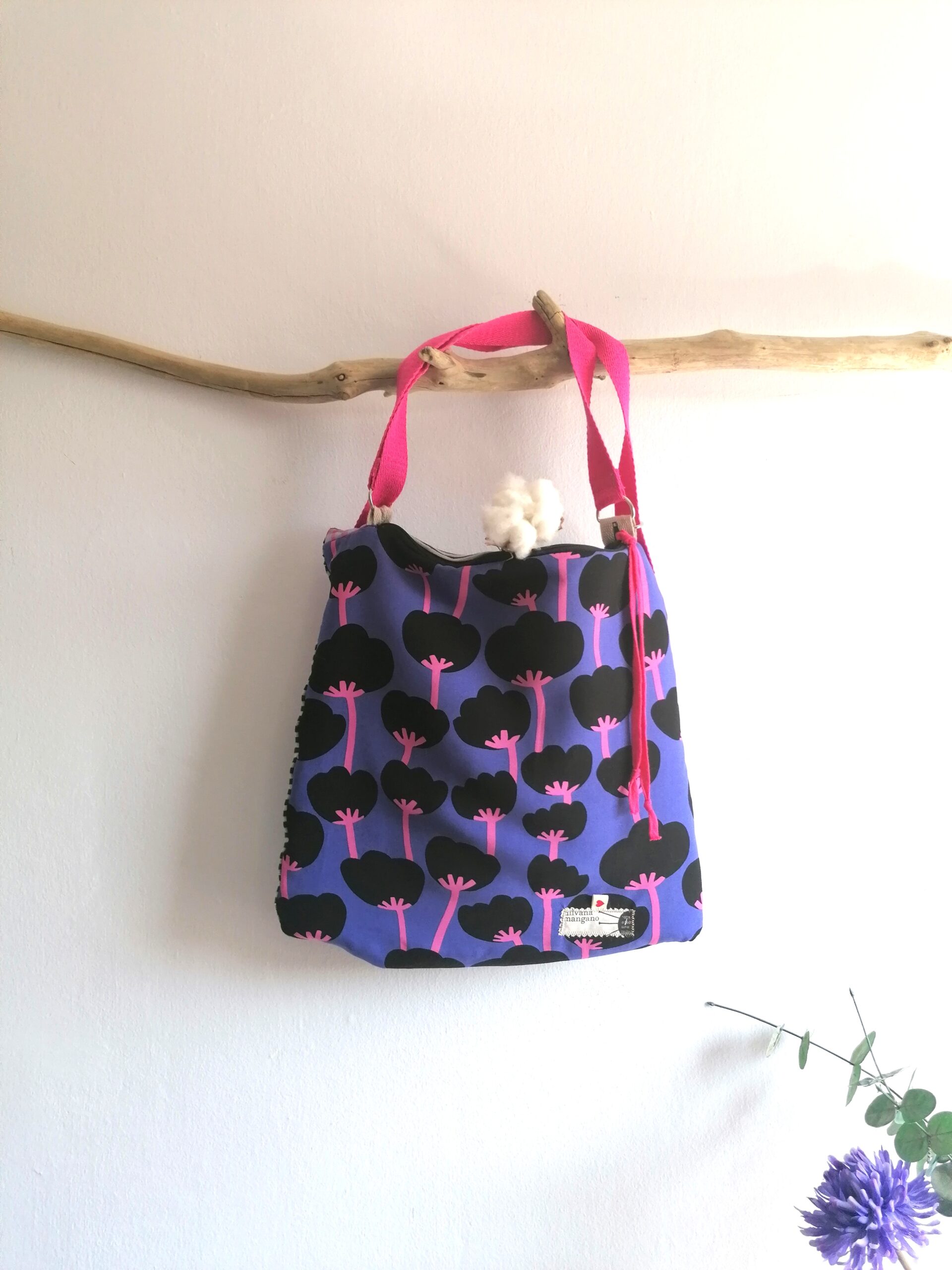 Mochila Flor de algodón - Imagen 4